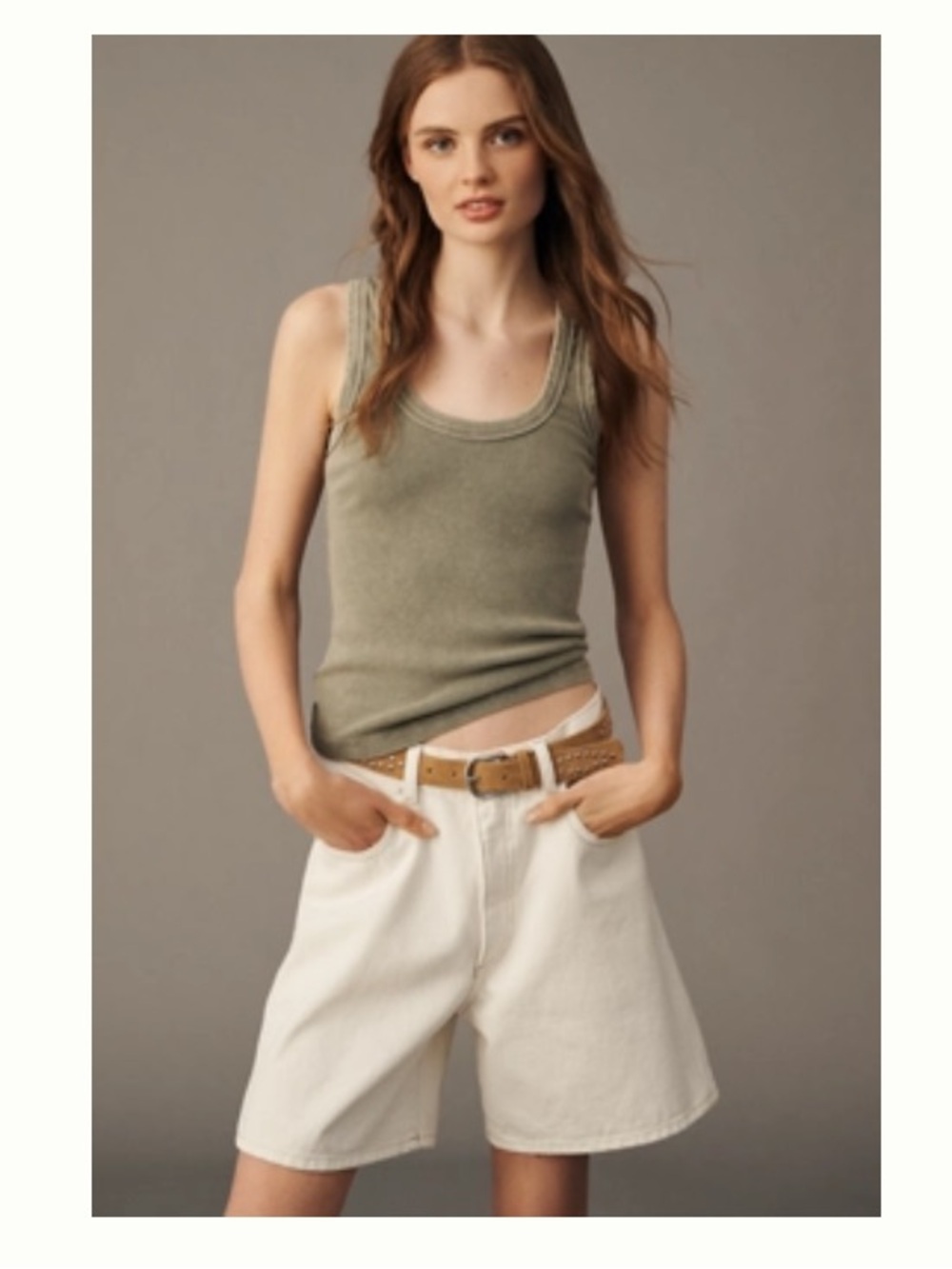 Dl1961 Taylor Relaxed High Rise Denim Short